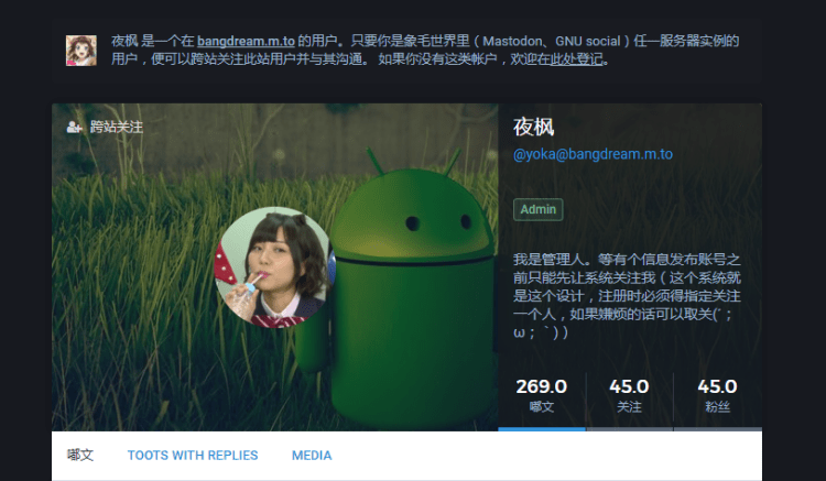 Mastodon（长毛象）中文使用讲解/教程
